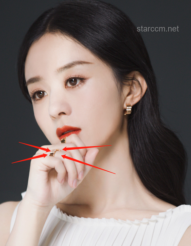 关晓彤嘴里咬着戒指：时尚潮流背后的深意与解读
