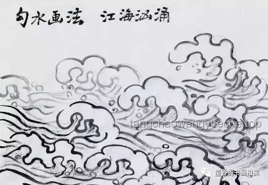 不会画水纹？试试新型画水偷懒法，轻松掌握水纹艺术