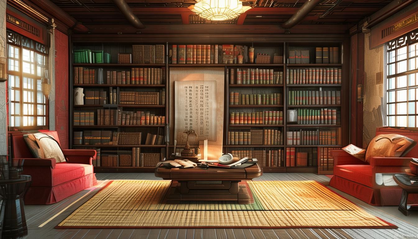 📚在中国，闲置房间变书房的奇妙之旅🏠