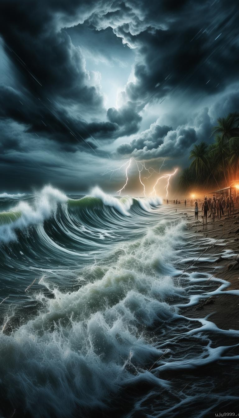 台风蝴蝶登陆海南东方，我的亲历与感悟🌪️海南风暴纪实